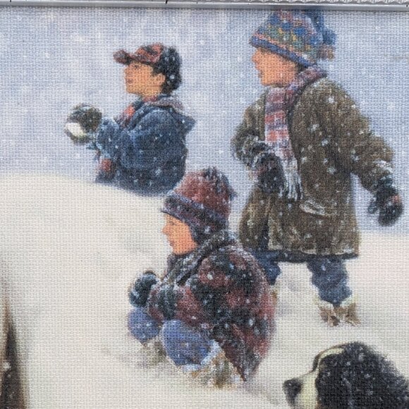 Bundle of 2 12'' X 10'' vintage winter themed print of Robert Duncan from 1996 - Picture 7 of 8